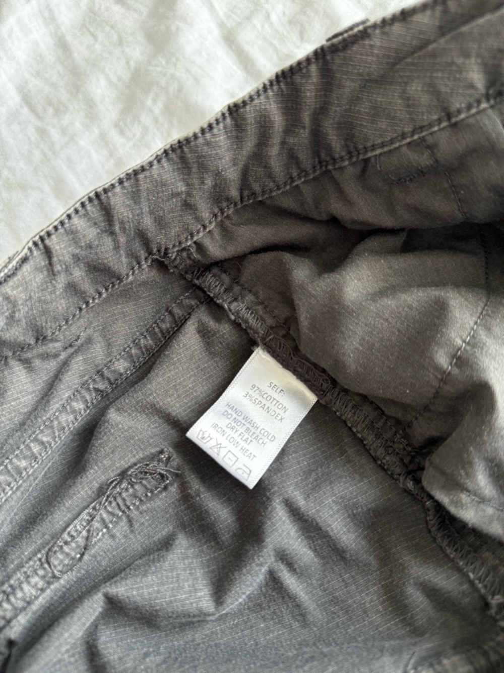 Altar'd State Charcoal Smocked Mini Skirt - Picture 5 of 5